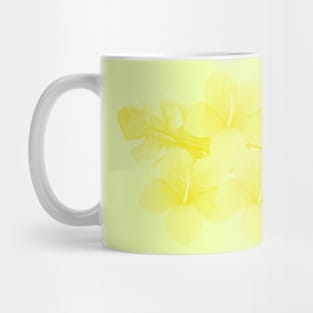 Tropical Yellow Hibiscus Flower Mug